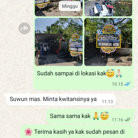 Pengiriman Papan Bunga Duka Pasar Minggu