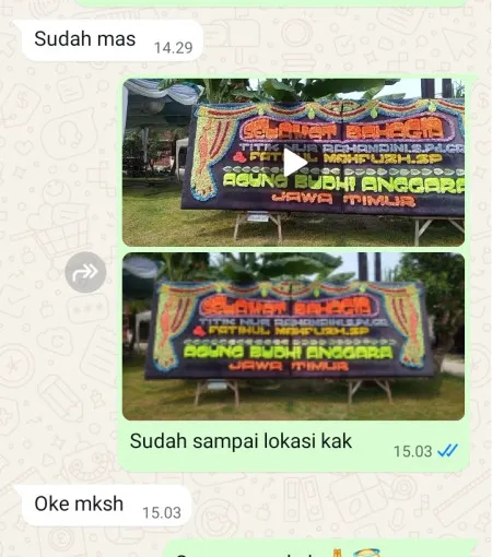 Pengiriman Papan Bunga Pasar Minggu